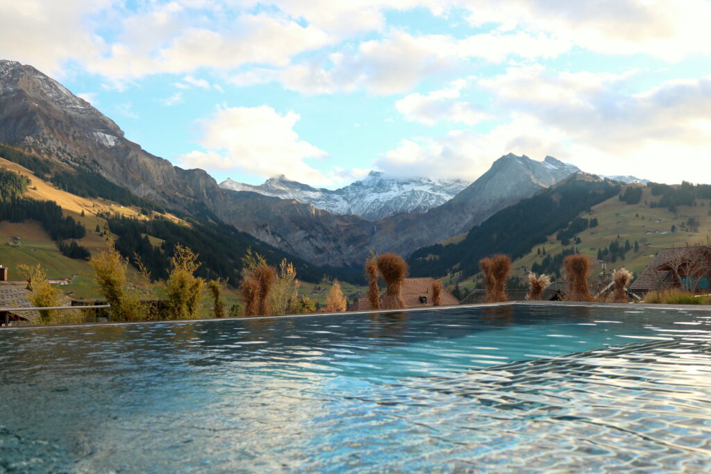 Swimming pool at The Cambrian Swimming pool at The Cambrian